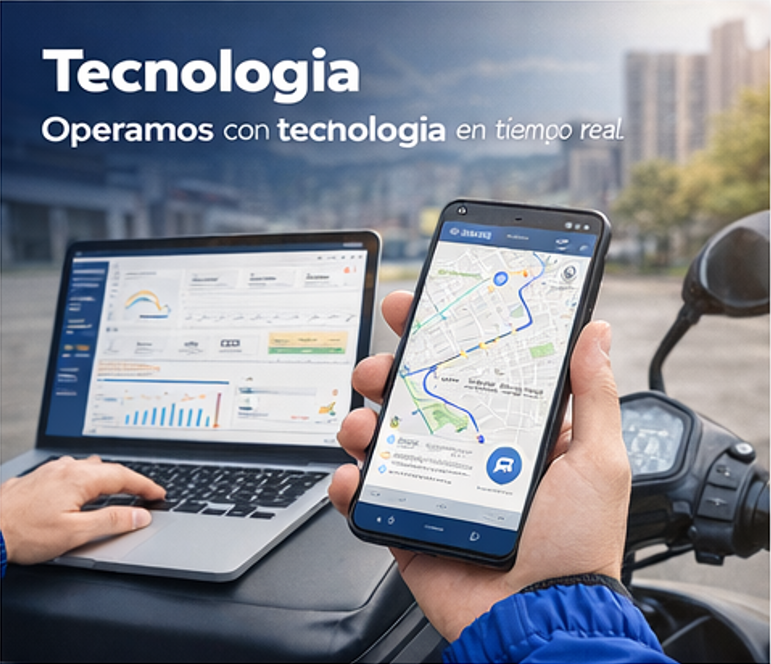 Tecnologia Eje Express para seguimiento operativo